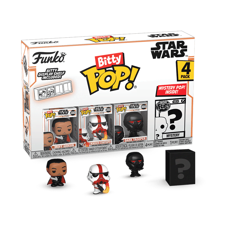 Bitty Pop! Star Wars The Mandalorian 4-Pack Series 4