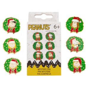 Peanuts Snoopy & Gang Holiday Wreath Mystery Box Pin