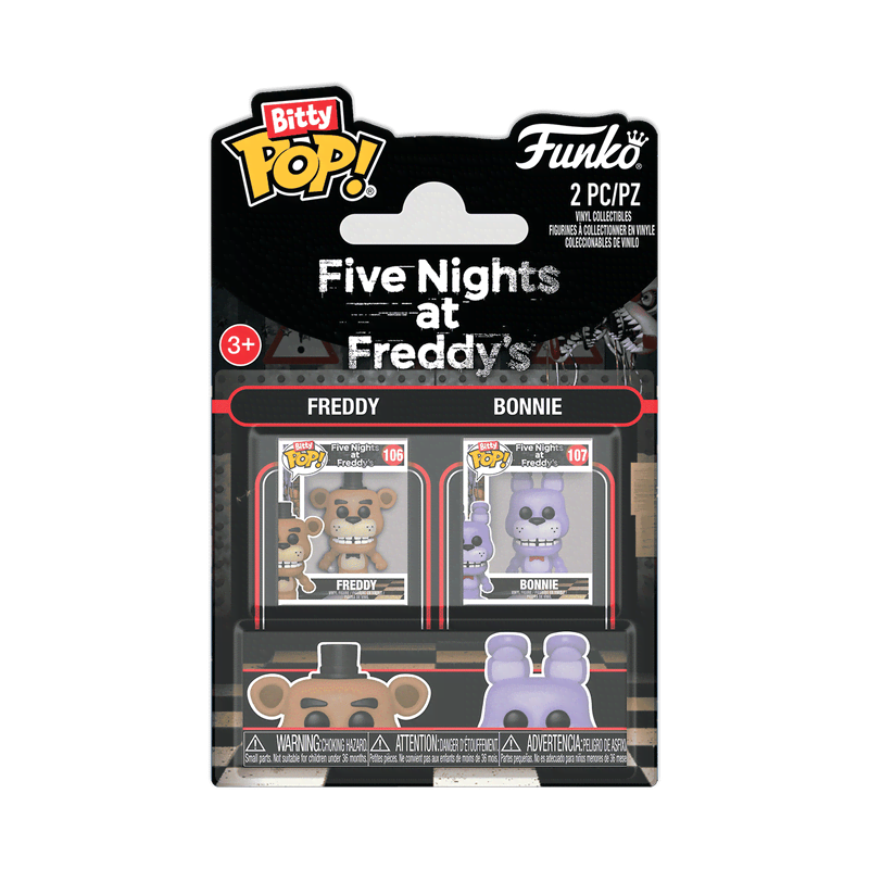 Bitty Pop! Freddy Fazbear & Bonnie the Rabbit 2-Pack