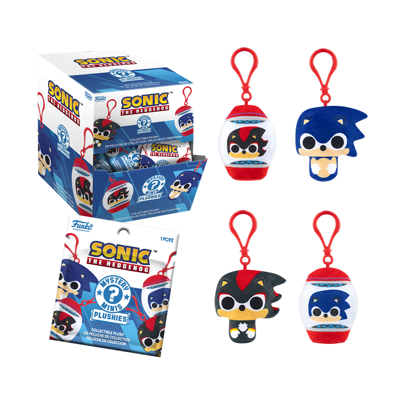 Sonic the Hedgehog Plush Keychain Mystery Minis