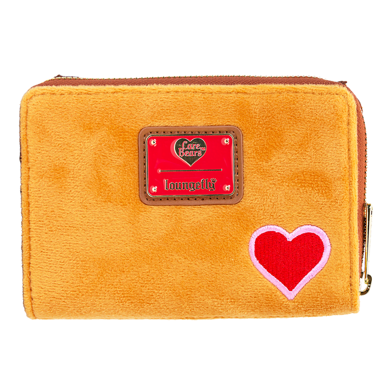 Care Bears Exclusive Tenderheart Bear Plush Cosplay Zip Around Wallet - Image 7