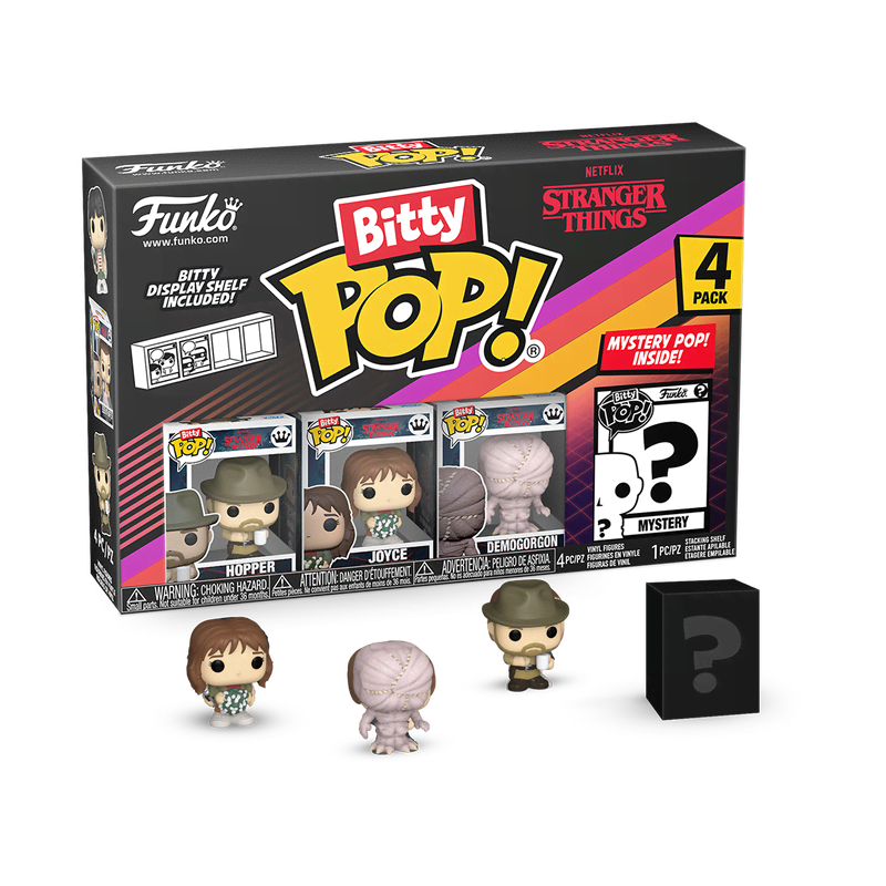 Bitty Pop! Stranger Things 4-Pack Series 4