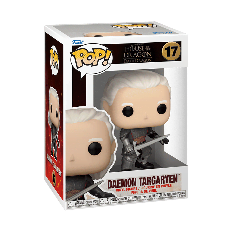 Pop! Daemon Targaryen with Dark Sister (Wearing Armor) - Image 2