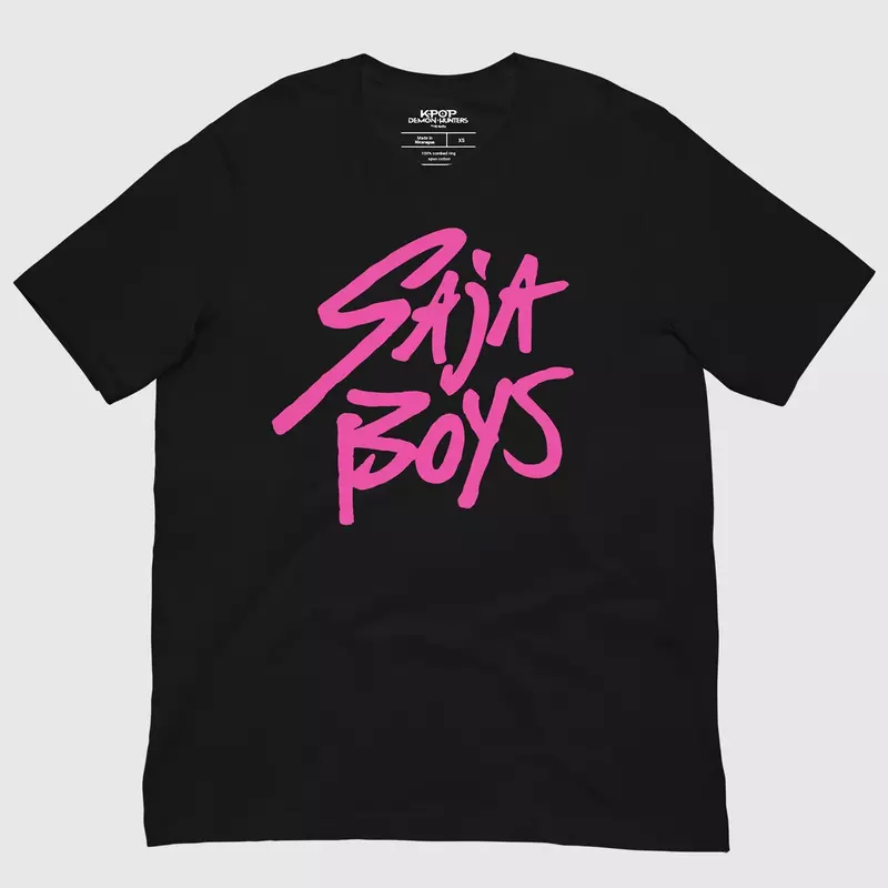 KPop Demon Hunters Saja Boys Logo Tee - Image 2