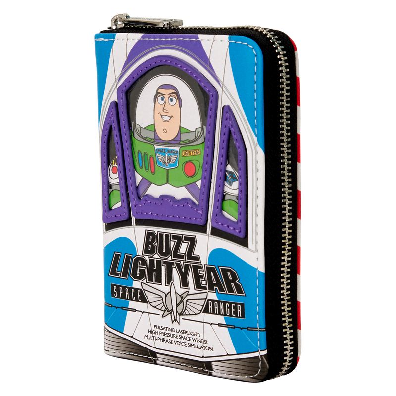 Toy Story 30th Anniversary Buzz Lightyear Glow Zip Around Wallet - Image 4