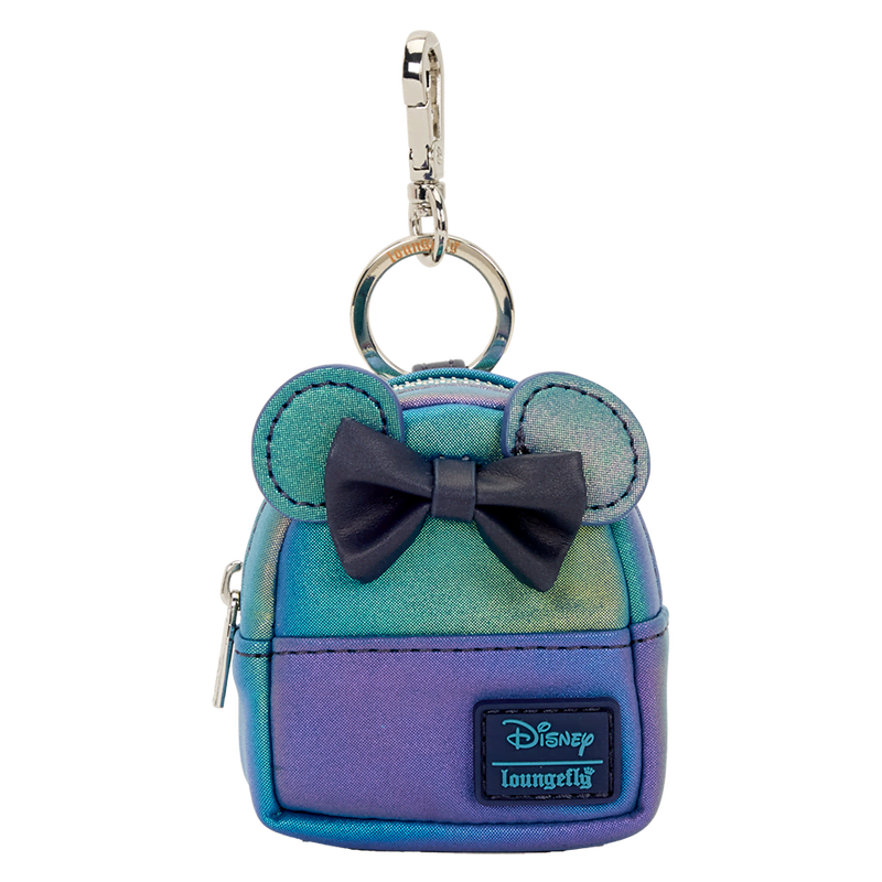 Minnie Mouse Glitter Mystery Mini Backpack Keychain Charm - Image 5