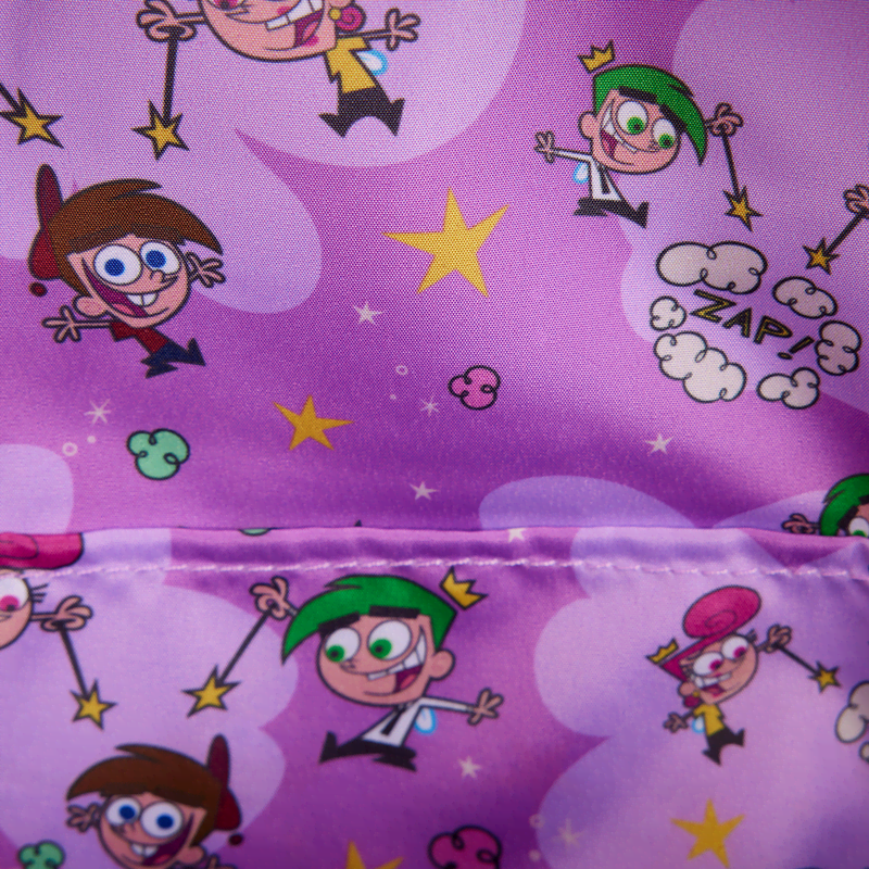 The Fairly OddParents Exclusive Triple Pocket Glow Mini Backpack - Image 6
