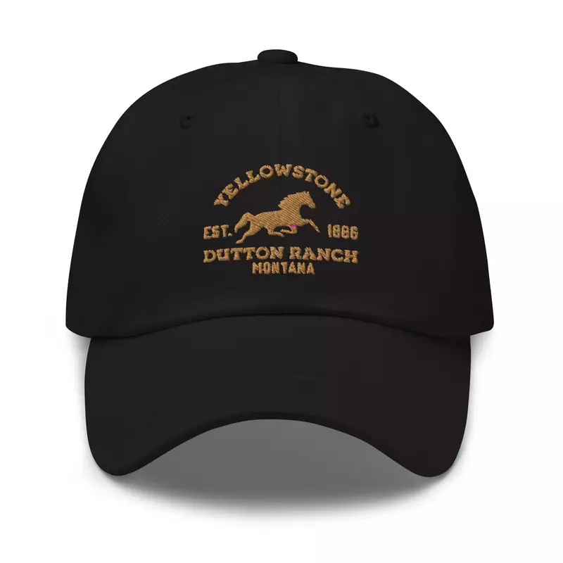 Yellowstone Dutton Ranch Montana Logo Hat