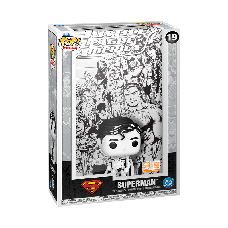 Pop! Comic Covers Justice League of America ?C Superman (Sketched) - Image 3