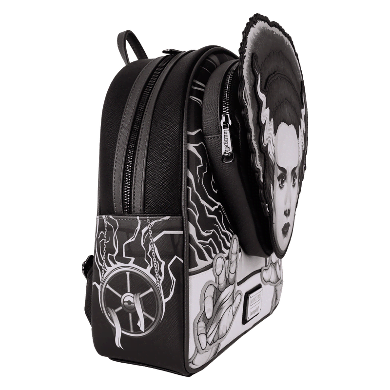 Universal Monsters Exclusive The Bride Of Frankenstein Glow Mini Backpack - Image 5