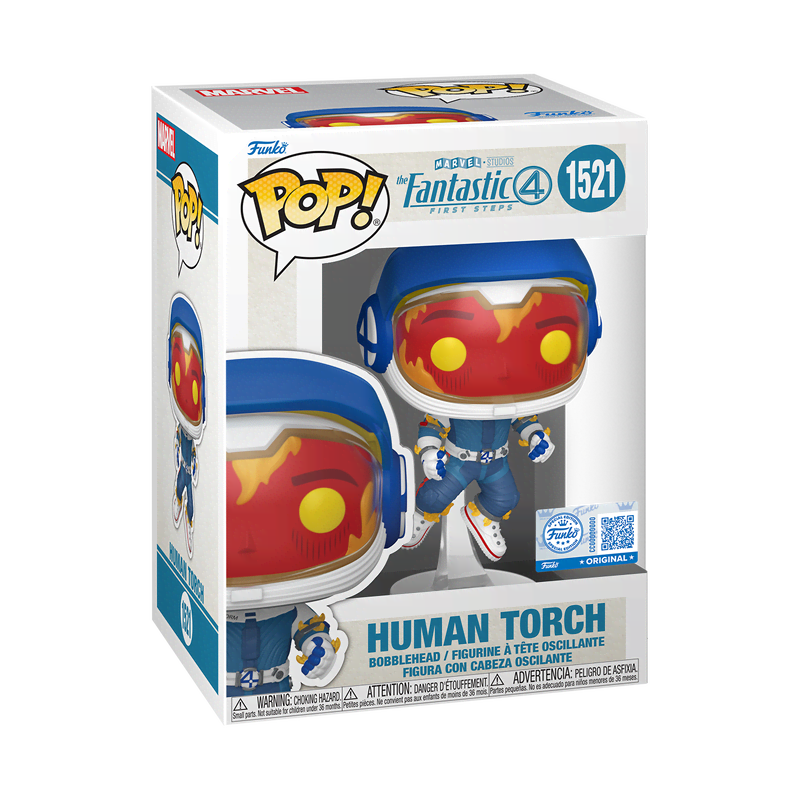 Pop! Human Torch (Space Suit) (Fantastic Four: First Steps) - Image 2