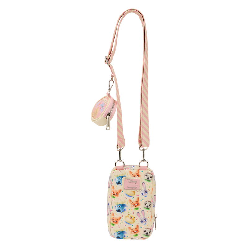 Zootopia 2 Judy Hopps Cotton Candy Cosplay Cell Phone Crossbody Bag with Coin Bag - Image 5
