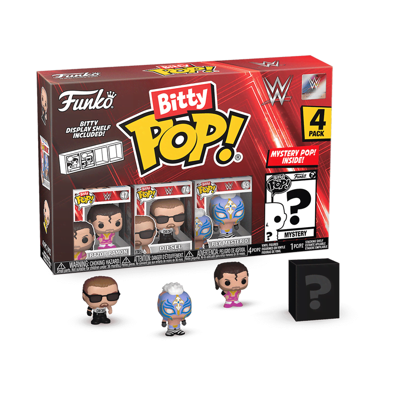 Bitty Pop! WWE 4-Pack Series 3