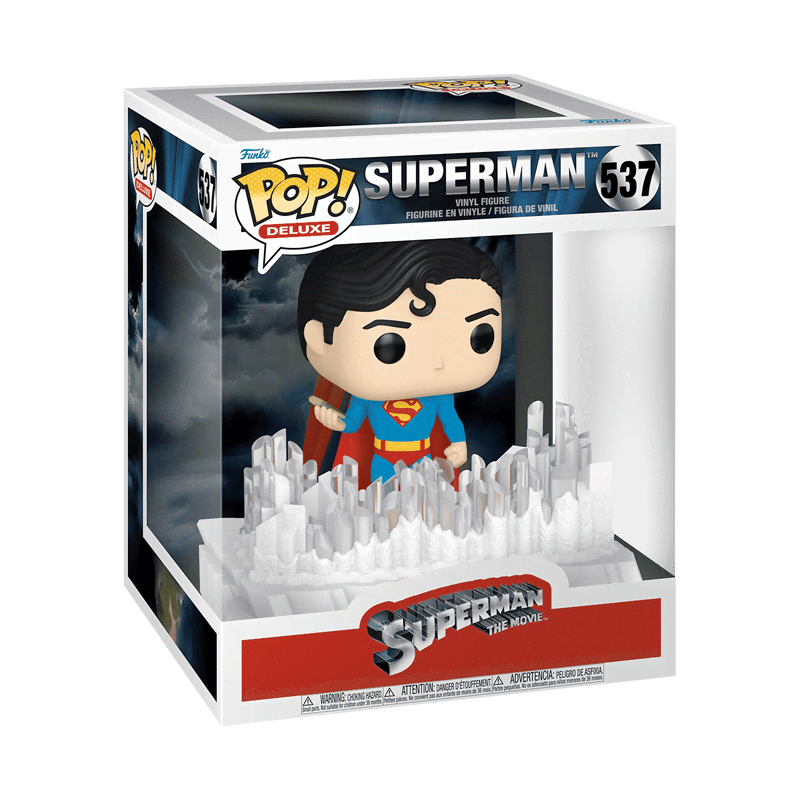 Pop! Deluxe Superman with Crystal (Fortress of Solitude) (1978) - Image 2