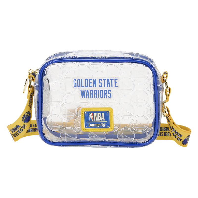 NBA Golden State Warriors Clear Crossbody Stadium Bag