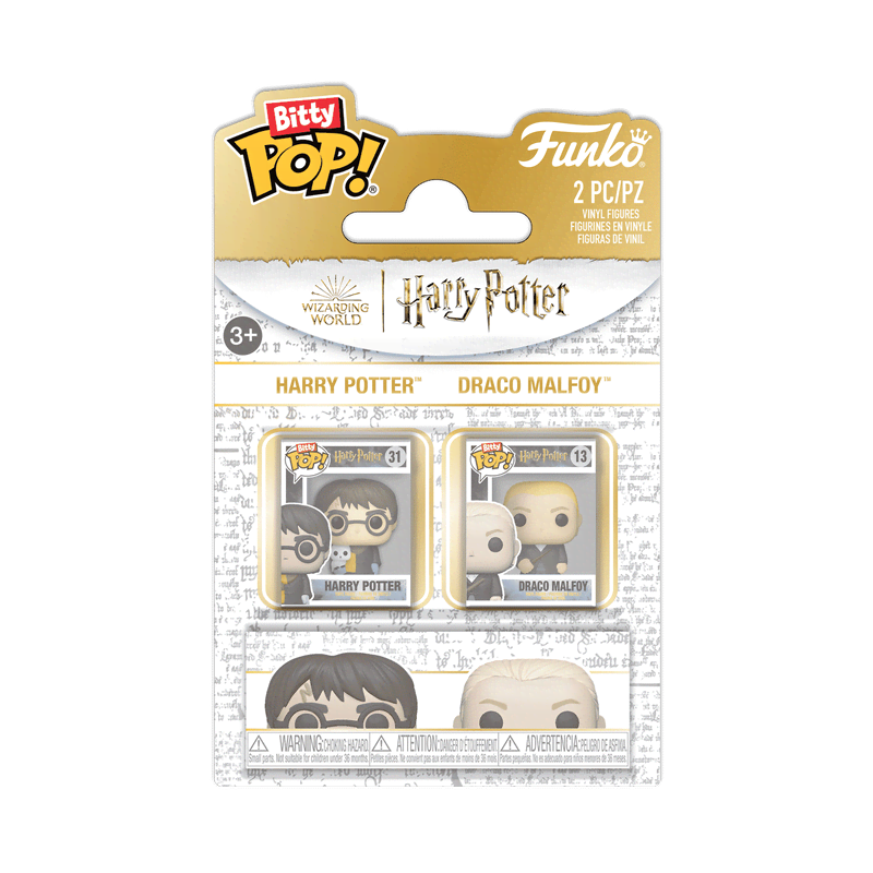 Bitty Pop! Harry Potter & Draco Malfoy 2-Pack