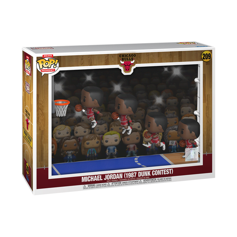 Pop! Deluxe Moment Michael Jordan (1987 Dunk Contest) - Image 2
