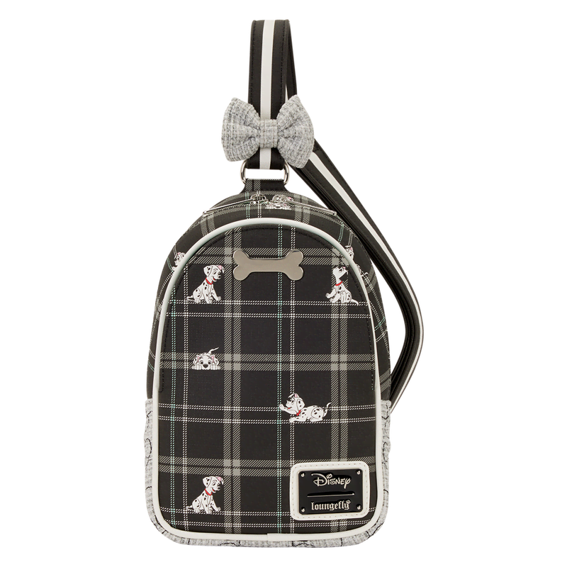 101 Dalmatians Exclusive Plaid Sling Crossbody Bag