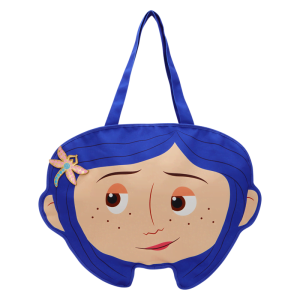Coraline Cosplay Oversized Canvas Tote Bag