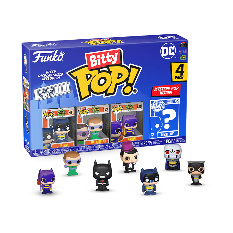 Bitty Pop! DC Comics 4-Pack Series 4