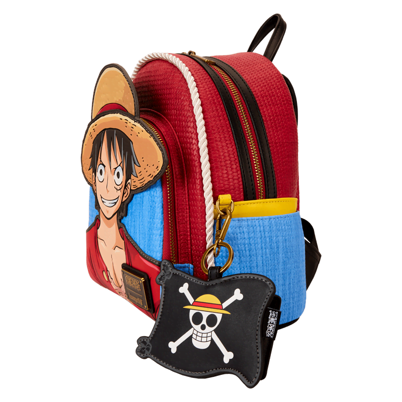 NYCC Limited Edition One Piece Luffy Cosplay Mini Backpack With Coin Bag - Image 3