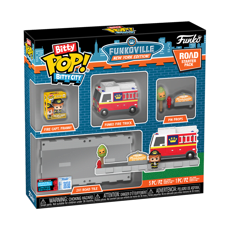 Bitty Pop! Bitty City Funkoville New York Edition Road Starter Pack - Image 2