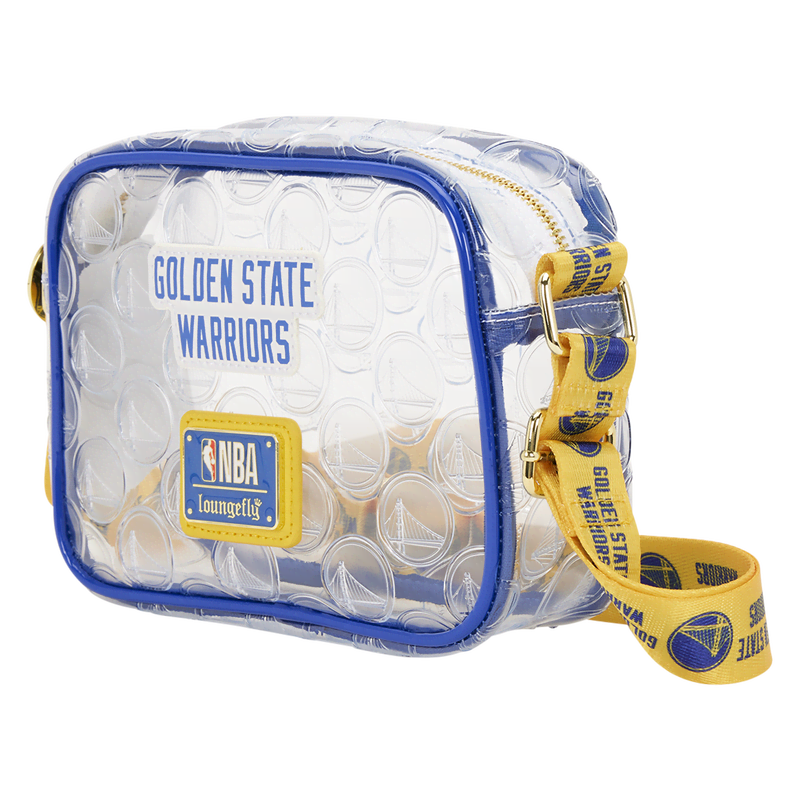 NBA Golden State Warriors Clear Crossbody Stadium Bag - Image 3