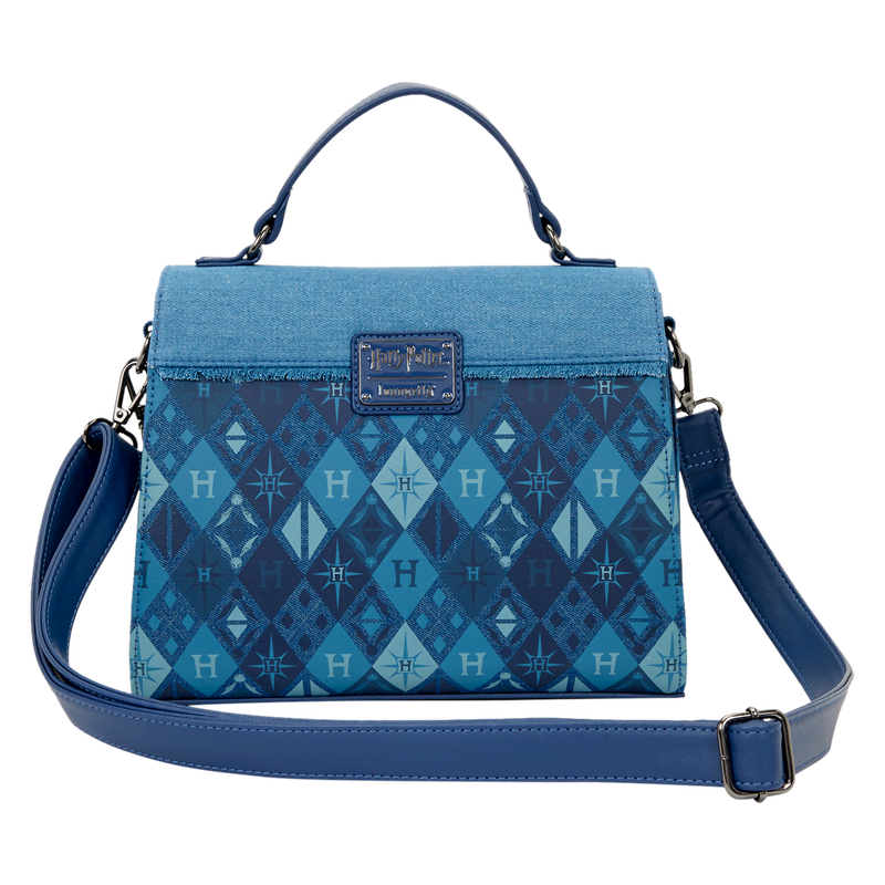 Harry Potter Hogwarts Denim Crossbody Bag - Image 4