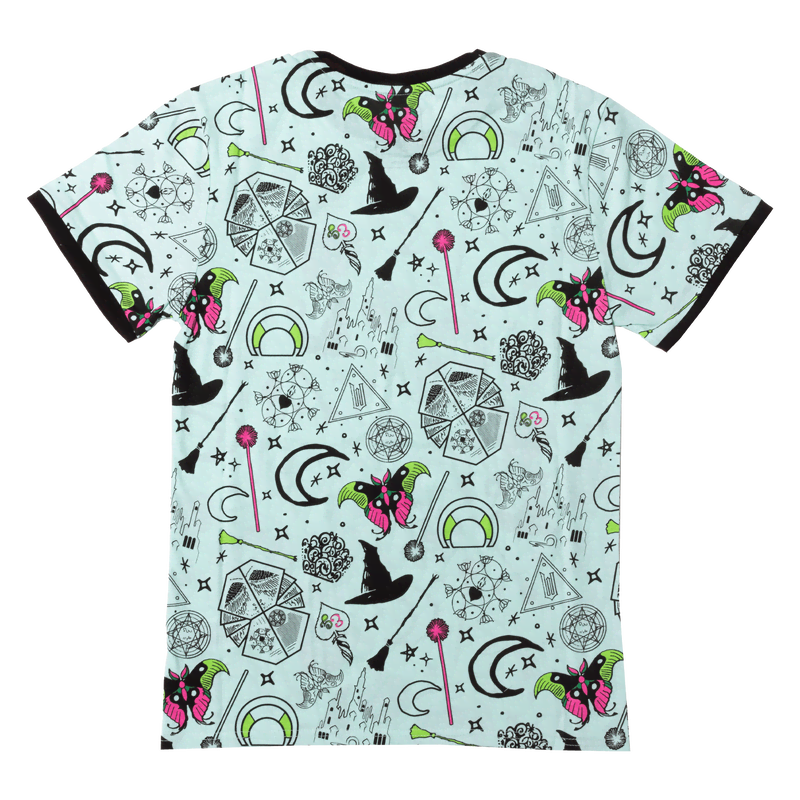 Wicked Elphaba & Glinda All-Over Print Unisex Tee - Image 3