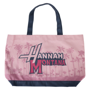 Hannah Montana Guitar Oversized Canvas Tote Bag