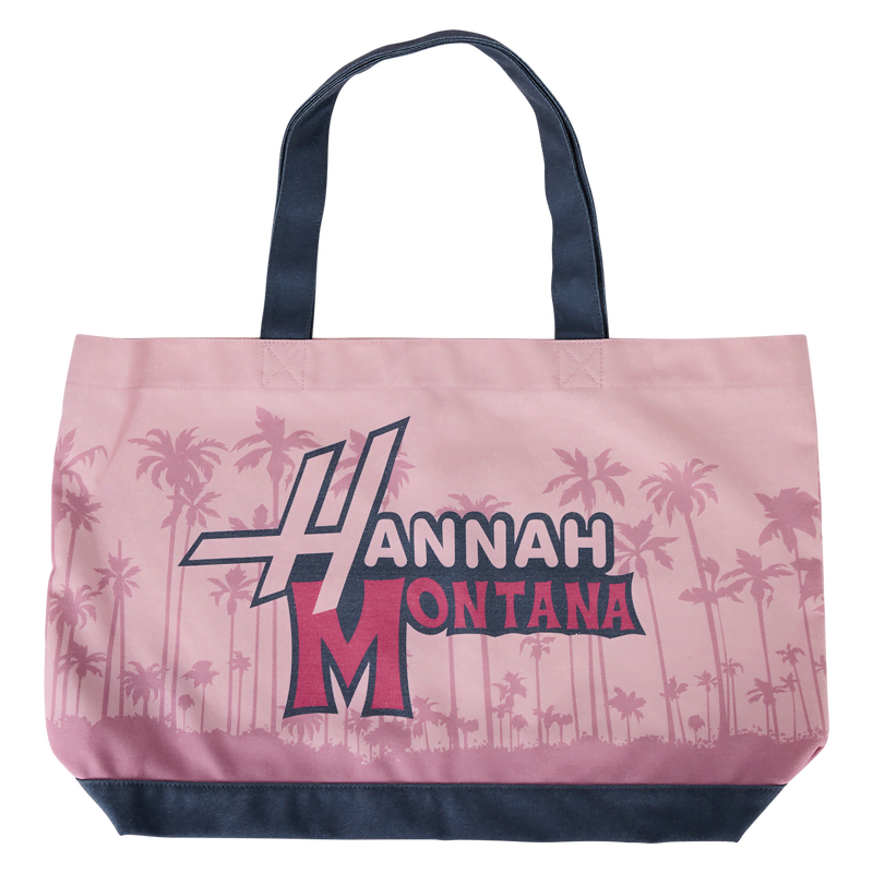 Hannah Montana Guitar Oversized Canvas Tote Bag