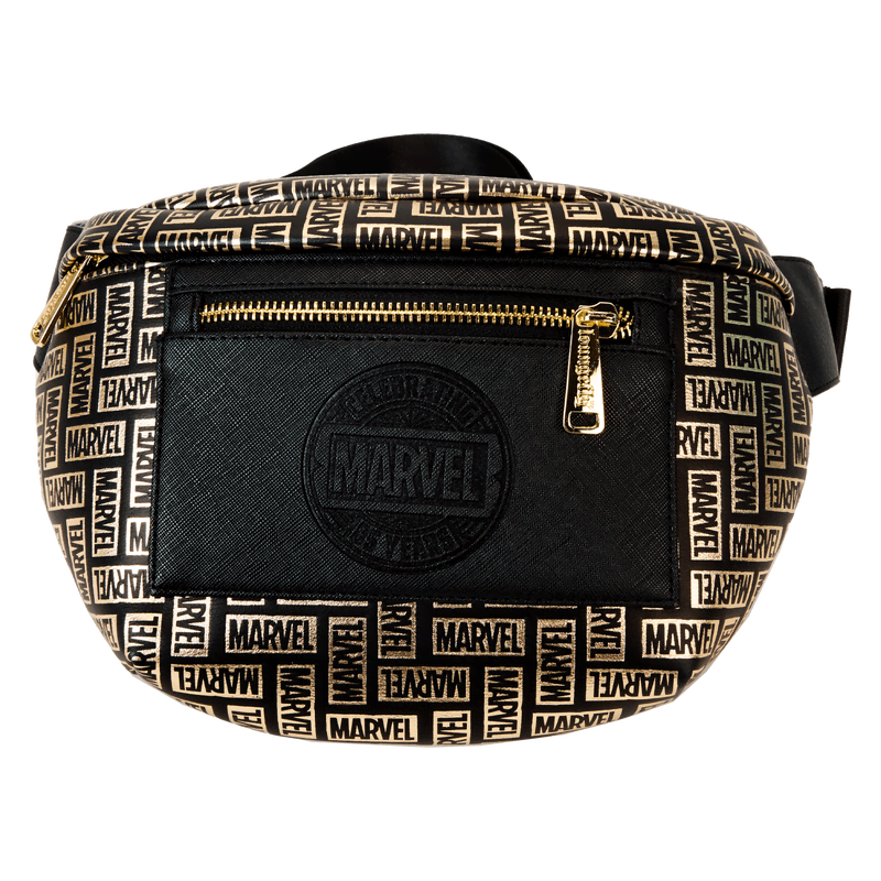 Marvel 85th Anniversary All-Over Print Logo Convertible Belt Bag