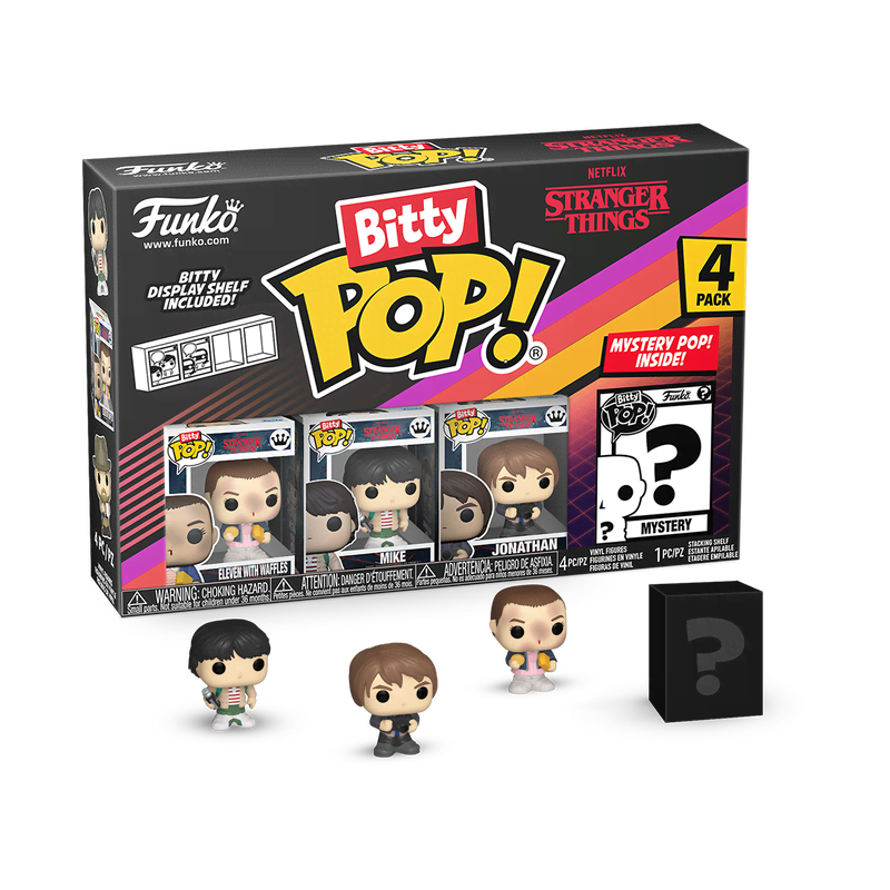 Bitty Pop! Stranger Things 4-Pack Series 3
