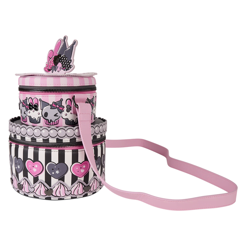 Sanrio My Melody & Kuromi Figural Cake Crossbody Bag - Image 5