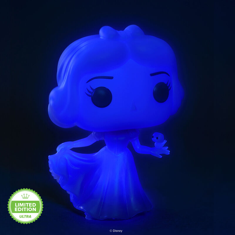 Pop! Snow White (Translucent Blue) (Glow) with Pop! Protector - Image 2
