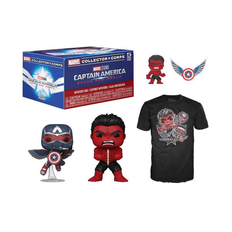 Captain America Brave New World Collector Corp Box