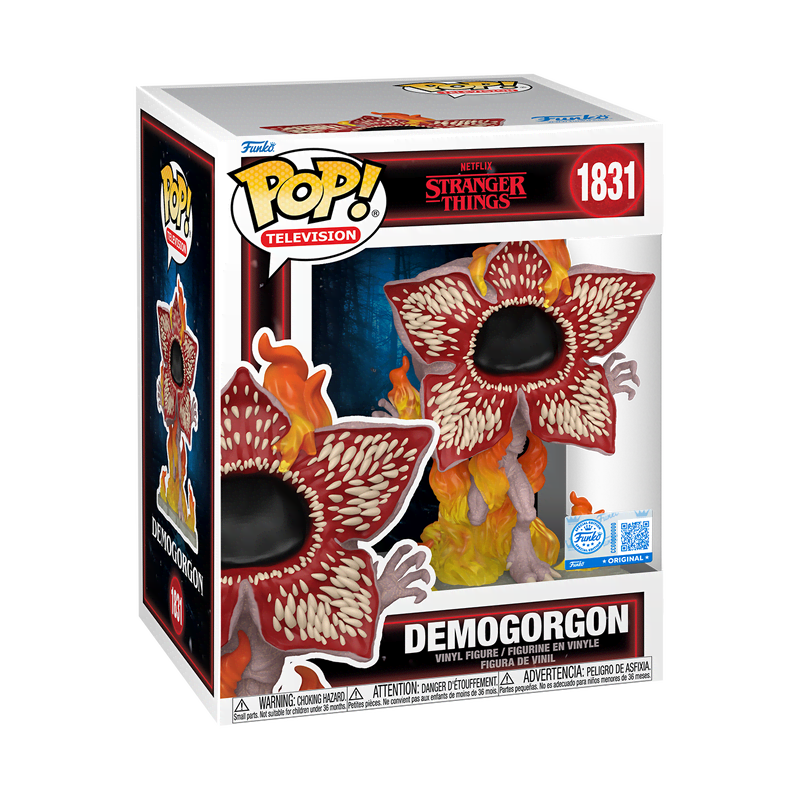 Pop! Premium Demogorgon on Fire - Image 2