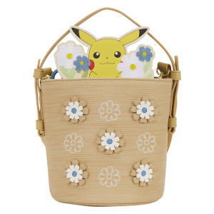 Pok??mon Floral Pikachu Crossbody Bag