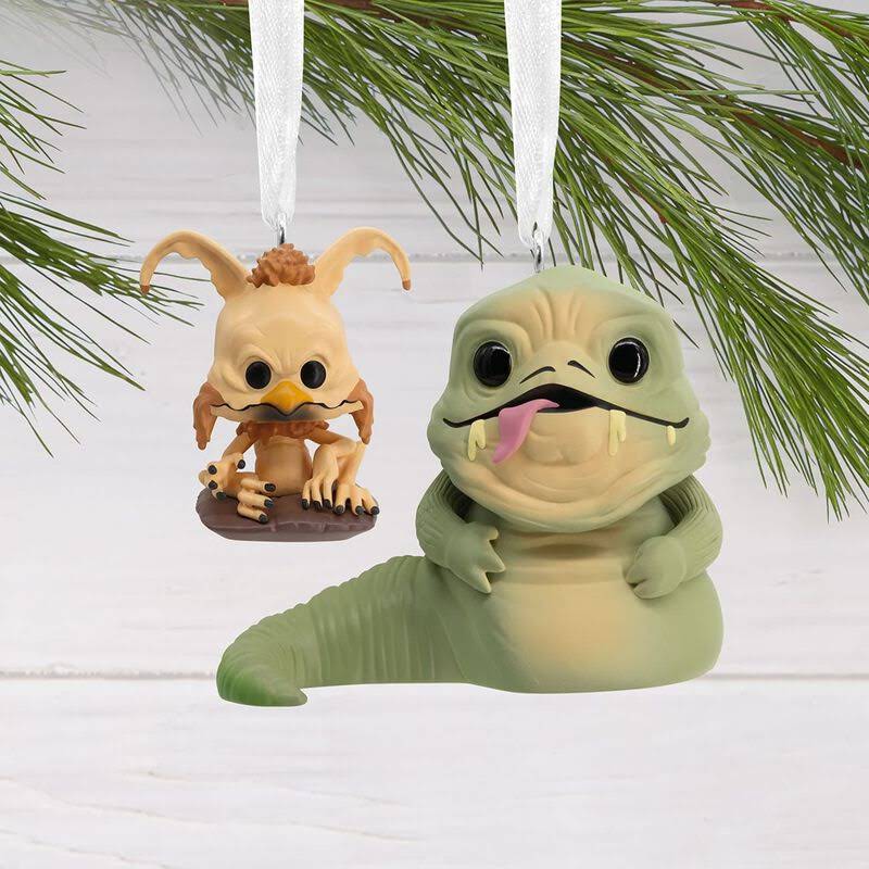 Jabba the Hutt & Salacious Crumb Ornament - Image 2
