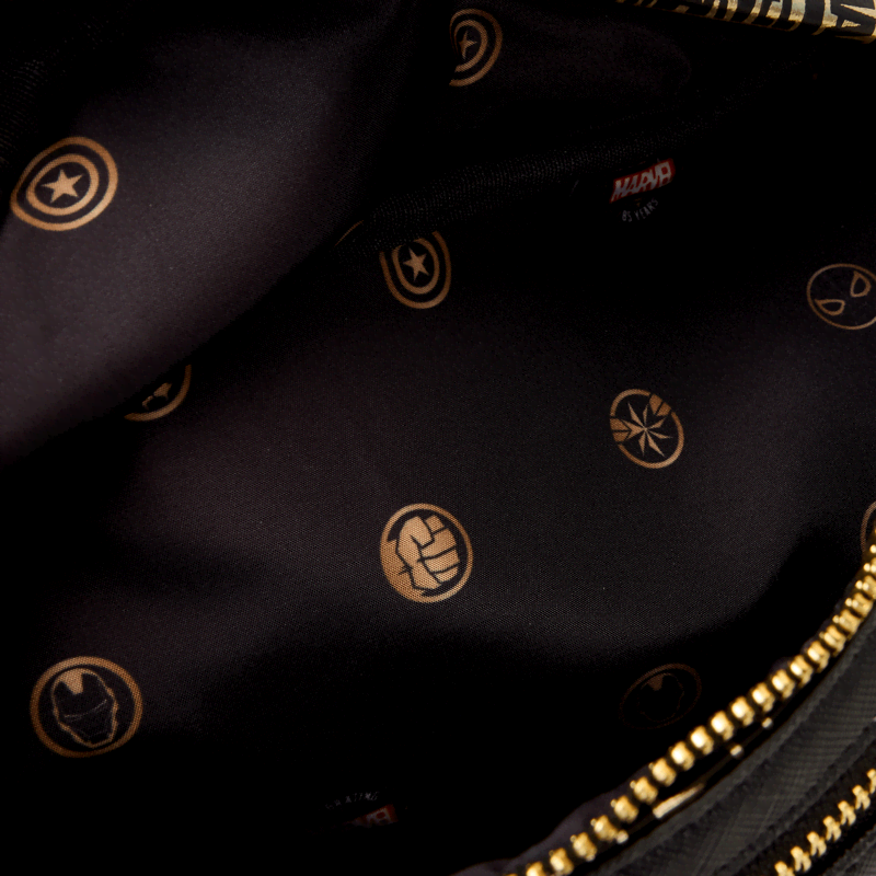 Marvel 85th Anniversary All-Over Print Logo Convertible Belt Bag - Image 6