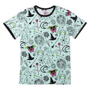 Wicked Elphaba & Glinda All-Over Print Unisex Tee
