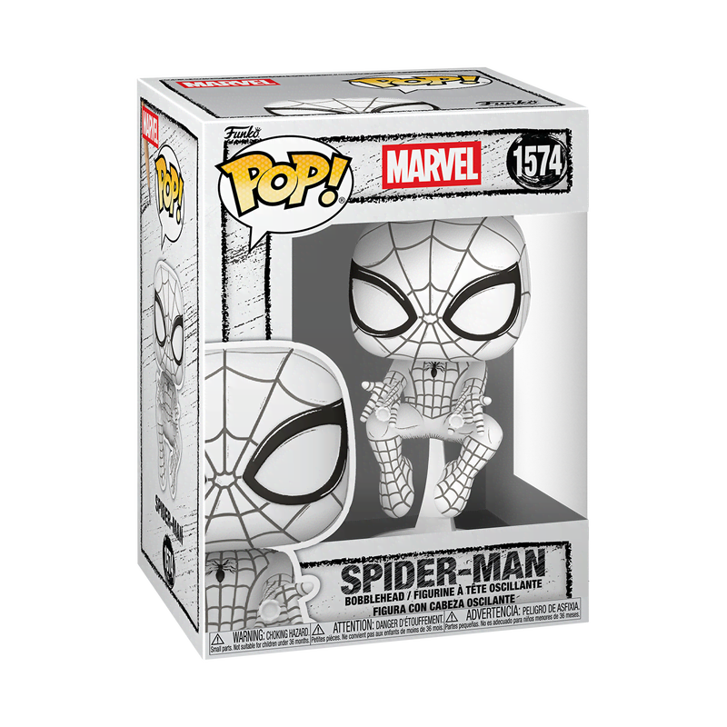Pop! Spider-Man (Sketched Deco) - Image 2