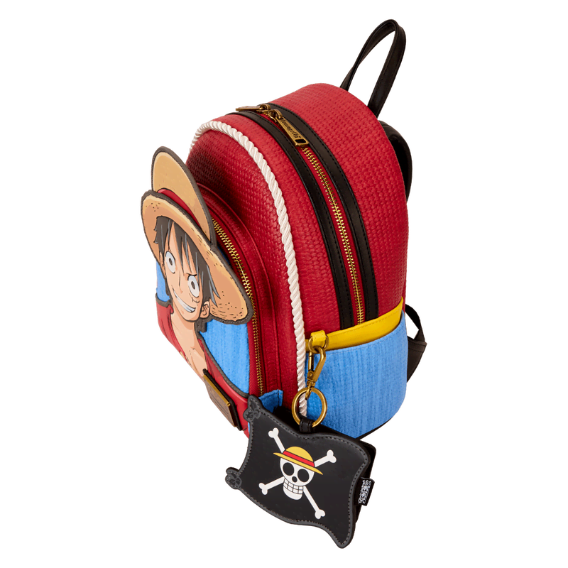 NYCC Limited Edition One Piece Luffy Cosplay Mini Backpack With Coin Bag - Image 4