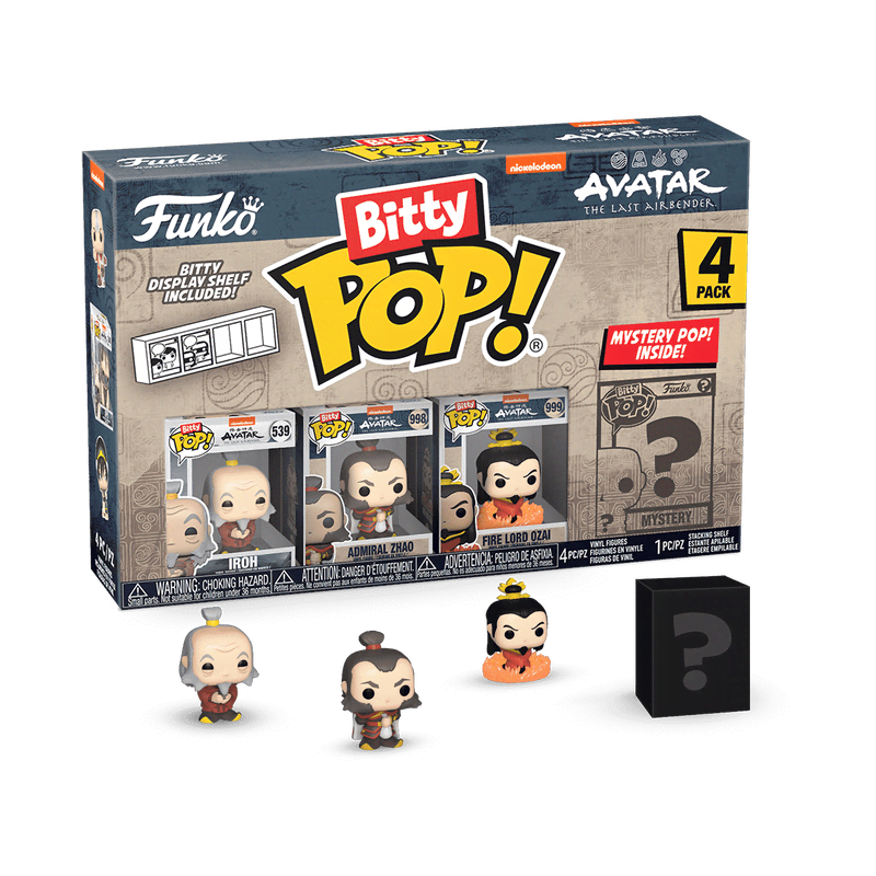 Bitty Pop! Avatar The Last Airbender 4-Pack Series 3