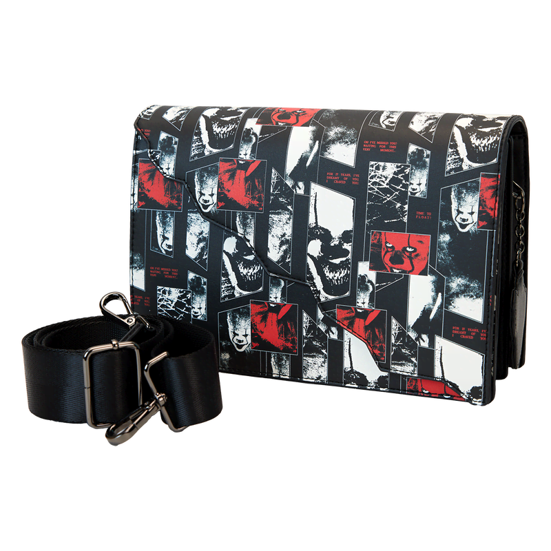 I Heart Horror It Pennywise Glow Crossbody Bag - Image 5