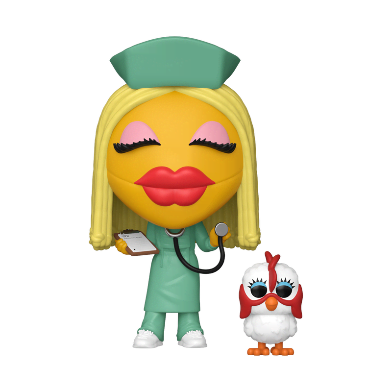 Pop! & Buddy Janice with Chicken