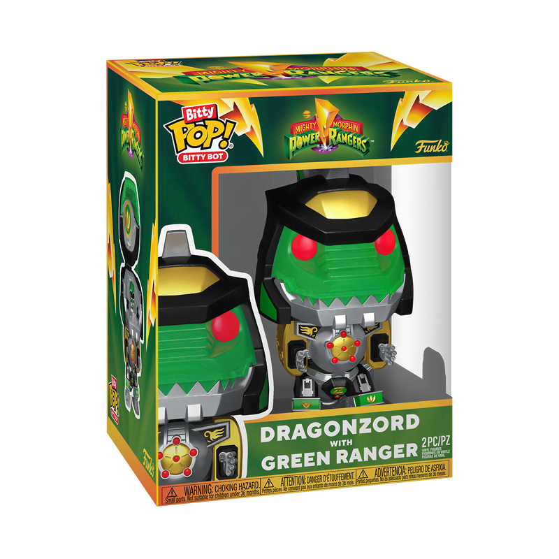 Bitty Pop! Bitty Bot Dragonzord with Green Ranger - Image 2