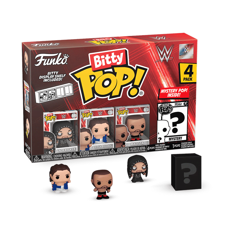 Bitty Pop! WWE 4-Pack Series 4