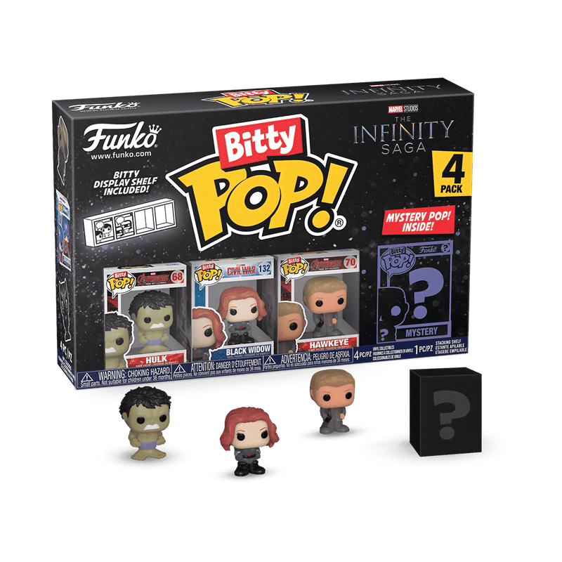 Bitty Pop! Marvel the Infinity Saga 4-Pack Series 2