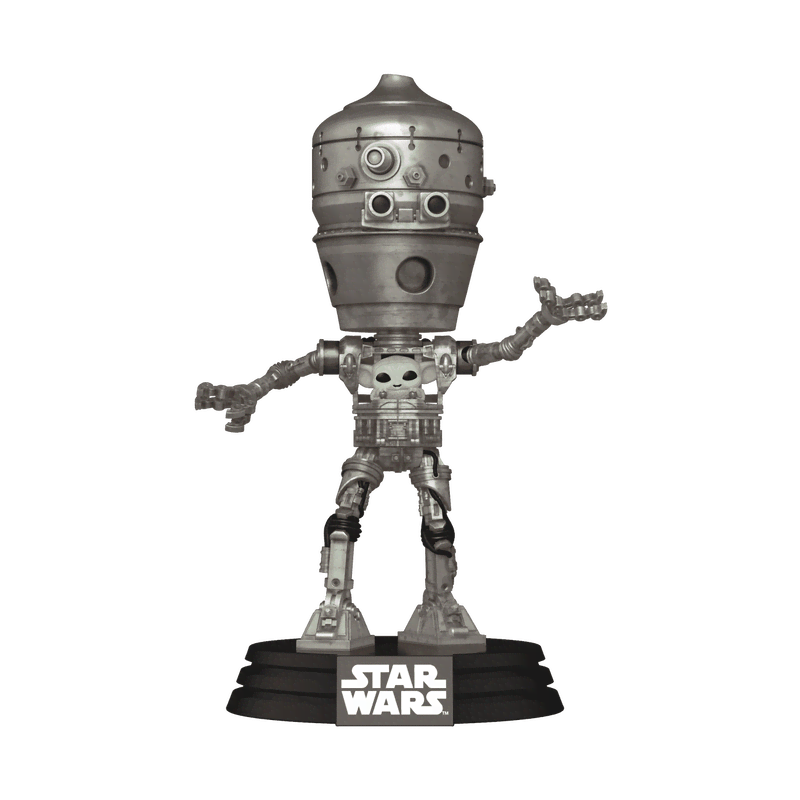 Pop! Deluxe IG-12 with Grogu